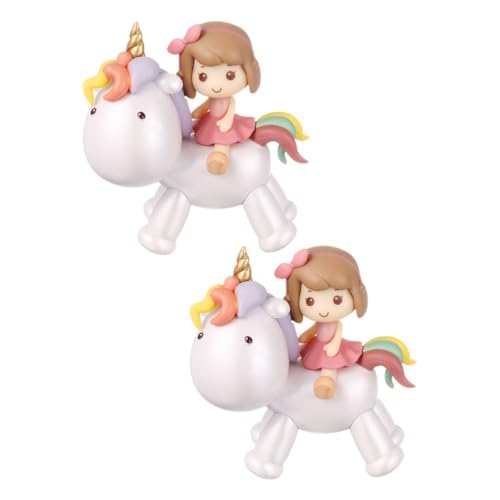 LRXIYODE 2 Stück Einhorn-kuchendekoration Cupcake-puppen Schreibtischdekorationen Kuchendeckel Für Babys Tortenaufsatz Für Die Babyparty Einhorn-mädchen-ornamente Partydekorationen Pvc LRXIYODE 2 Stück Einhorn-kuchendekoration Cupcake-puppen Schreibtischdekorationen Kuchendeckel Für Babys Tortenaufsatz Für Die Babyparty Einhorn-mädchen-ornamente Partydekorationen Pvc von LRXIYODE