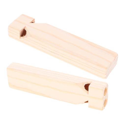 LRXIYODE 2 Stück Holzpfeifen für Unbemalte Kleine Pfeife Lustiges Musikspielzeug für Partys und Spielgelegenheiten LRXIYODE 2 Stück Holzpfeifen für Unbemalte Kleine Pfeife Lustiges Musikspielzeug für Partys und Spielgelegenheiten von LRXIYODE