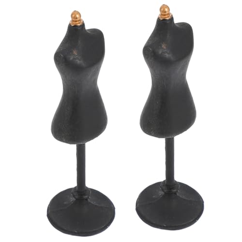LRXIYODE 2 Stück Maßstab Schwarzer Puppenständer für Puppenkleidung zum Präsentieren und Aufbewahren von Puppenkleidern und Accessoires LRXIYODE 2 Stück Maßstab Schwarzer Puppenständer für Puppenkleidung zum Präsentieren und Aufbewahren von Puppenkleidern und Accessoires von LRXIYODE
