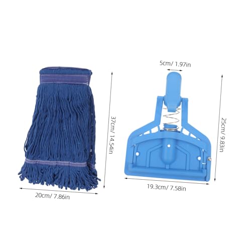 LRXIYODE 2 Stück Teiliges Mop Clip Ersatzkopf aus Saugfähigem Baumwollgarn Abnehmbar und Waschbar Einfacher Austausch für Bodenwischer Langlebig und Schnell Installierbar Geeignet für LRXIYODE 2 Stück Teiliges Mop Clip Ersatzkopf aus Saugfähigem Baumwollgarn Abnehmbar und Waschbar Einfacher Austausch für Bodenwischer Langlebig und Schnell Installierbar Geeignet für von LRXIYODE