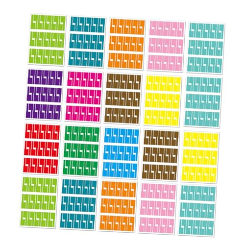 LRXIYODE 20 Blatt Selbstklebende Kabel etiketten aus Wasserfestem Pp synthetikpapier Reißfest Ölbeständig Beschriftbar mit Ölbasierendem Stift für Ethernet Stromkabel organisation Zuhause von LRXIYODE