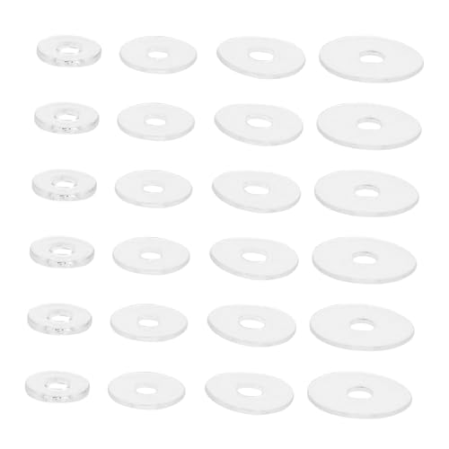 LRXIYODE 200 Stück Transparente Stopperringe Klare Schmuck Abstandshalter für Diy Armband Halskette Rutschfeste Spacer Ringe für Präzise Perlenpositionierung LRXIYODE 200 Stück Transparente Stopperringe Klare Schmuck Abstandshalter für Diy Armband Halskette Rutschfeste Spacer Ringe für Präzise Perlenpositionierung von LRXIYODE