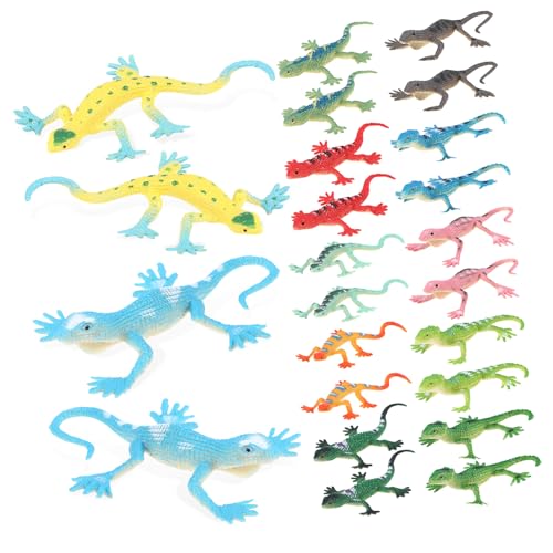 LRXIYODE 24 Stück Teiliges Eidechsen PVC Kunststoff Realistische Klebrige Reptilienfiguren Für Kindergeburtstag Party Mitgebsel Jungen Mädchen LRXIYODE 24 Stück Teiliges Eidechsen PVC Kunststoff Realistische Klebrige Reptilienfiguren Für Kindergeburtstag Party Mitgebsel Jungen Mädchen von LRXIYODE