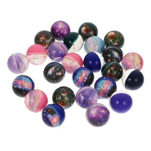 LRXIYODE 25 Stück Sternhüpfball für spielzeuge für spielsachen für draußen flummiset Party Massenspielzeug kleine Hüpfbälle mit springenden Bällen Gummi von LRXIYODE