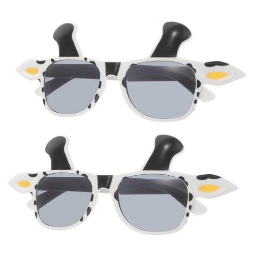 LRXIYODE 2Stücke Kuhbrille für Kostüm Accessoires Lustige Sonnenbrille für Frauen für Karneval Partys Einzigartige Foto Requisite mit Hohem Tragekomfort Trendigem LRXIYODE 2Stücke Kuhbrille für Kostüm Accessoires Lustige Sonnenbrille für Frauen für Karneval Partys Einzigartige Foto Requisite mit Hohem Tragekomfort Trendigem von LRXIYODE