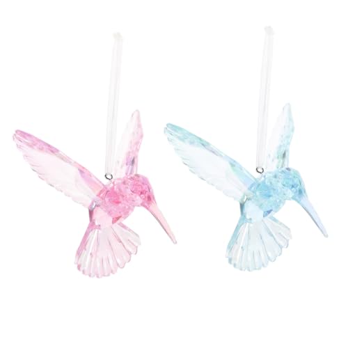 LRXIYODE 2stücke Hummingbird Suncatcher Aus Acryl Transparente Und Farbenfrohe Fensterdekoration Für Zuhause Auto Und Büro Charmante Vogelornamente Für Einen Einzigartigen Touch LRXIYODE 2stücke Hummingbird Suncatcher Aus Acryl Transparente Und Farbenfrohe Fensterdekoration Für Zuhause Auto Und Büro Charmante Vogelornamente Für Einen Einzigartigen Touch von LRXIYODE