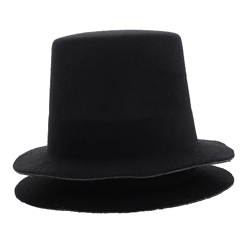 LRXIYODE 2stücke Mini Puppenhüte DIY Kleine Schwarze Filzhüte Für Schneemann Und Puppenprojekte Für Bastelarbeiten Und Kreative Dekorationen LRXIYODE 2stücke Mini Puppenhüte DIY Kleine Schwarze Filzhüte Für Schneemann Und Puppenprojekte Für Bastelarbeiten Und Kreative Dekorationen von LRXIYODE