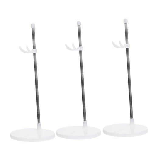 LRXIYODE 3 Stück Teiliges Puppenständer aus Robustem Kunststoff Höhenverstellbar Stabiler Puppenhalter für Puppen Einfach zu Montierender Doll Display Stand für Dekorative Aufbewahrung und LRXIYODE 3 Stück Teiliges Puppenständer aus Robustem Kunststoff Höhenverstellbar Stabiler Puppenhalter für Puppen Einfach zu Montierender Doll Display Stand für Dekorative Aufbewahrung und von LRXIYODE