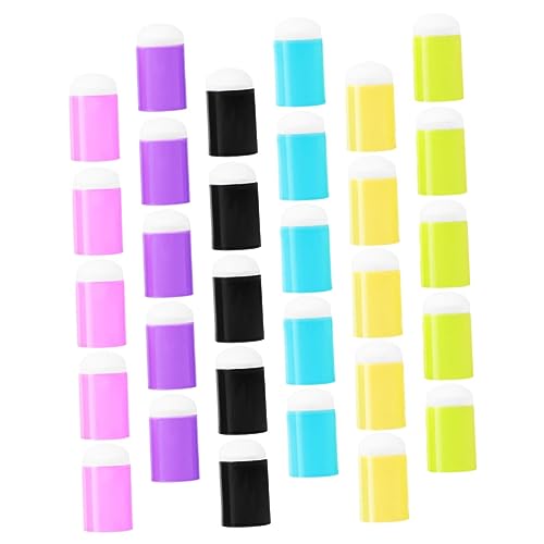 LRXIYODE 30stücke Finger-schwämmchen Malwerkzeuge Für Bunte Fingerabdeckungen Zum Zeichnen Malen Und Basteln Waschbare Fingerfarbe Für Kreative Projekte LRXIYODE 30stücke Finger-schwämmchen Malwerkzeuge Für Bunte Fingerabdeckungen Zum Zeichnen Malen Und Basteln Waschbare Fingerfarbe Für Kreative Projekte von LRXIYODE