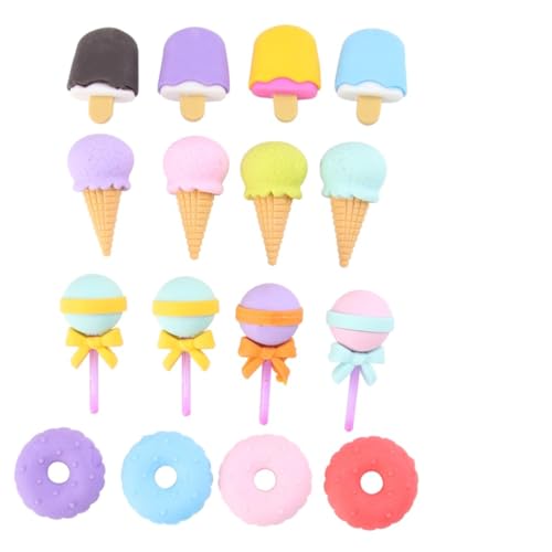 LRXIYODE 4 Boxen Kreative Radiergummis in Niedlichen Früchte und Tierformen Weiche Schulradierer für Schüler Lustige Schreibwaren Geschenkbox mit Eiscreme Lutscher Donut und Eistüte für LRXIYODE 4 Boxen Kreative Radiergummis in Niedlichen Früchte und Tierformen Weiche Schulradierer für Schüler Lustige Schreibwaren Geschenkbox mit Eiscreme Lutscher Donut und Eistüte für von LRXIYODE