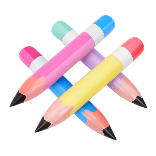 LRXIYODE 4 Stück Aufblasbarer Buntstift Mehrfarbige Dekorationsballons für Partys Kreative Klassenzimmer Dekoration und Foto Requisiten für Schulanfang und Feiern LRXIYODE 4 Stück Aufblasbarer Buntstift Mehrfarbige Dekorationsballons für Partys Kreative Klassenzimmer Dekoration und Foto Requisiten für Schulanfang und Feiern von LRXIYODE