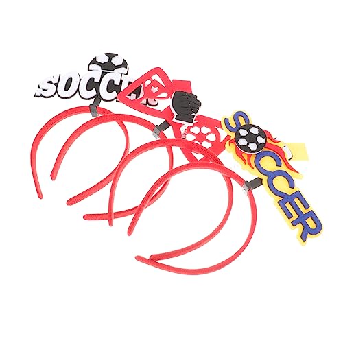 LRXIYODE 4 Stück Fußball-Fan-Stirnband Haarband im Fußball-Design Sport Partygeschenke hoch Bands fußball haarband fußball fanartikel Haarreifen mit Fußballmotiven Partyzubehör gefühlt LRXIYODE 4 Stück Fußball-Fan-Stirnband Haarband im Fußball-Design Sport Partygeschenke hoch Bands fußball haarband fußball fanartikel Haarreifen mit Fußballmotiven Partyzubehör gefühlt von LRXIYODE