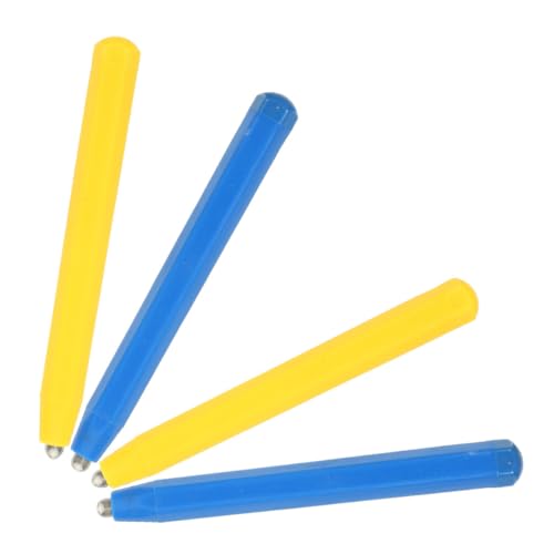 LRXIYODE 4 Stück Teiliges Magnetische Ersatzstifte für Zeichenbrett Ergonomisch Leichter Magnetischer Stift aus Stabilem für Whiteboard und Magnettafel Komfortabel und Langlebig für Schule von LRXIYODE