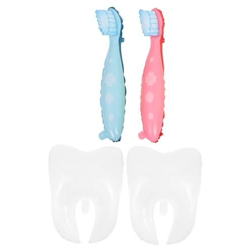 LRXIYODE 4 Stück Zahnbürstenballons Großes Partydekorationsset für Zahnärztliche Abschluss Shower Zahnreinigung Lernspaß von LRXIYODE