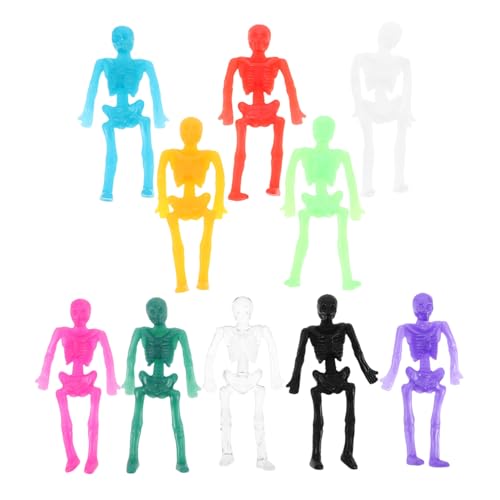 LRXIYODE 40 Stück Halloween Sticky Skeletons aus Robustem TPR Kleine Dehnbare Skelettfiguren für Lustige Streiche Partytüten-füller Gruselige Dekorationen für Partyspaß LRXIYODE 40 Stück Halloween Sticky Skeletons aus Robustem TPR Kleine Dehnbare Skelettfiguren für Lustige Streiche Partytüten-füller Gruselige Dekorationen für Partyspaß von LRXIYODE