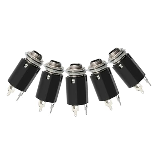 LRXIYODE 5 Stück Teiliges Gitarren Output Socket Langlebige Instrumentenbuchse Einfach zu Montierender Elektro Gitarrenanschluss Kompatibel mit Standard Gitarren Kratzfreie Oberfläche LRXIYODE 5 Stück Teiliges Gitarren Output Socket Langlebige Instrumentenbuchse Einfach zu Montierender Elektro Gitarrenanschluss Kompatibel mit Standard Gitarren Kratzfreie Oberfläche von LRXIYODE