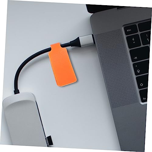 LRXIYODE 50 Stück Teiliges Kabel etiketten Wiederverwendbare Beschreibbare Kabelmarkierer mit Nylon Befestigung Robust und Rückstandslos Abziehbar für Zuhause Büro Auto kabelmanagement von LRXIYODE