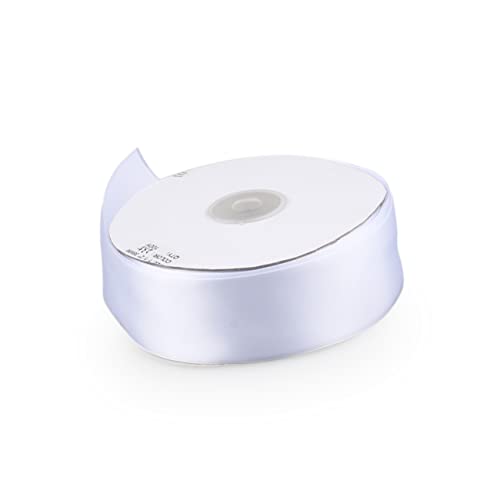 LRXIYODE 50M Grosgrain Geschenkband Weiß Hochwertiges Curling Band für Bastelprojekte Geschenkverpackungen und Dekorationen für Haarschleifen und Feiern LRXIYODE 50M Grosgrain Geschenkband Weiß Hochwertiges Curling Band für Bastelprojekte Geschenkverpackungen und Dekorationen für Haarschleifen und Feiern von LRXIYODE