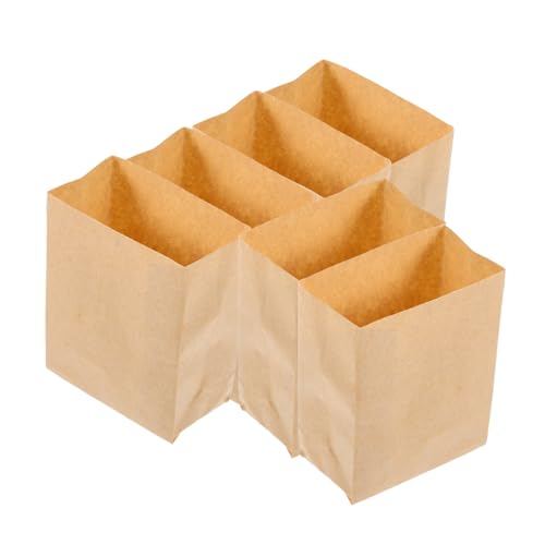 LRXIYODE 6 Stück Teiliges Mini Papiertüten Puppenhaus Papier Geschenktüten Dekoratives Verpackungszubehör für Bäckerei Miniaturmodelle und Wohnszenen LRXIYODE 6 Stück Teiliges Mini Papiertüten Puppenhaus Papier Geschenktüten Dekoratives Verpackungszubehör für Bäckerei Miniaturmodelle und Wohnszenen von LRXIYODE