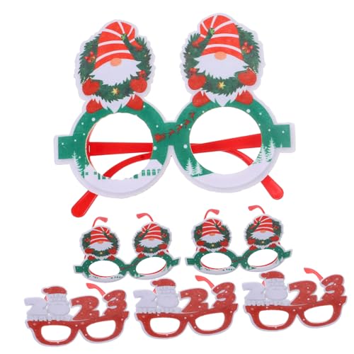 LRXIYODE 6 Stück kinderferngläser faschingsbrille party sachen Weihnachtsbrille Weihnachtsfeier Kostüm schnapsgläser Brillengestelle für Weihnachten Foto-Requisite für Weihnachten Plastik LRXIYODE 6 Stück kinderferngläser faschingsbrille party sachen Weihnachtsbrille Weihnachtsfeier Kostüm schnapsgläser Brillengestelle für Weihnachten Foto-Requisite für Weihnachten Plastik von LRXIYODE