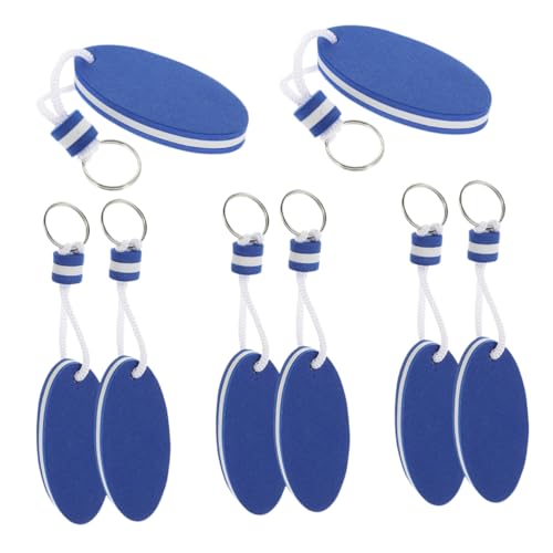 LRXIYODE 8 Stück Ovaler Schlüsselbund Angeln Schlüsselanhänger Bootfahren Schlüsselanhänger Schwimmender Schlüsselanhänger Kajak -schlüsselbund Schlüssel-float-schlüsselanhänger Blue Eva LRXIYODE 8 Stück Ovaler Schlüsselbund Angeln Schlüsselanhänger Bootfahren Schlüsselanhänger Schwimmender Schlüsselanhänger Kajak -schlüsselbund Schlüssel-float-schlüsselanhänger Blue Eva von LRXIYODE