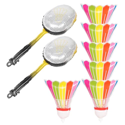 LRXIYODE 8 Stück Teiliges Aufblasbare Badminton Ballons Sportliche Aluminiumfolie Deko für Geburtstagsfeiern Hochzeiten und Einfache Handhabung und Montage Farbenfrohes Design Langlebig LRXIYODE 8 Stück Teiliges Aufblasbare Badminton Ballons Sportliche Aluminiumfolie Deko für Geburtstagsfeiern Hochzeiten und Einfache Handhabung und Montage Farbenfrohes Design Langlebig von LRXIYODE