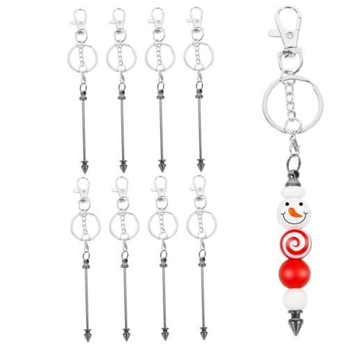 LRXIYODE 8 Stück Teiliges Befüllbare Schlüsselanhänger aus Robustem Material Wiederverwendbar und Langlebig für DIY Schmuck und Taschen Leichtes Design für Einfache Dekoration von Taschen LRXIYODE 8 Stück Teiliges Befüllbare Schlüsselanhänger aus Robustem Material Wiederverwendbar und Langlebig für DIY Schmuck und Taschen Leichtes Design für Einfache Dekoration von Taschen von LRXIYODE