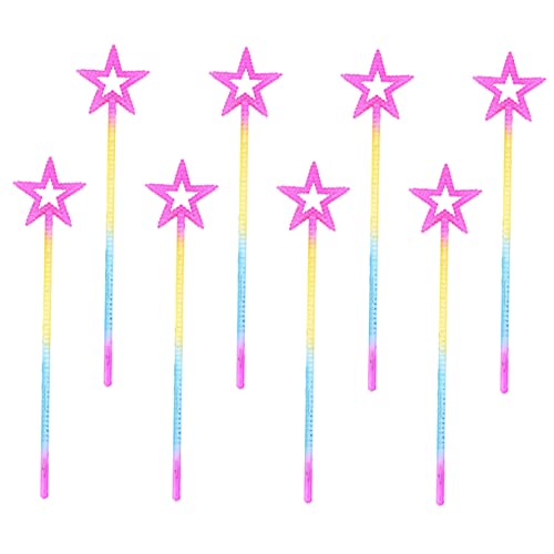 LRXIYODE 8 Stück Teiliges Feenstäbe aus Kunststoff Sternförmige Zauberstäbe für Partys Dekoration Verkleidung und Rollenspiele LRXIYODE 8 Stück Teiliges Feenstäbe aus Kunststoff Sternförmige Zauberstäbe für Partys Dekoration Verkleidung und Rollenspiele von LRXIYODE