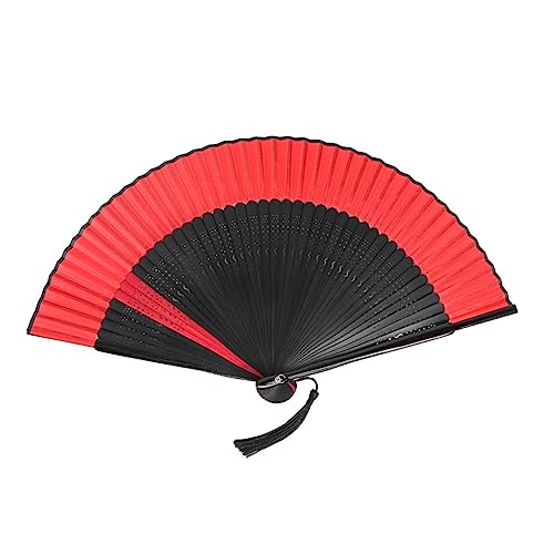 LRXIYODE Antiquitäten Faltfächer Chinesischer Tanzfächer mit S Förmiger Hohler Abdeckung Handgefertigter Vintage Fan für Familie Freunde Dekoration und Fotoshooting LRXIYODE Antiquitäten Faltfächer Chinesischer Tanzfächer mit S Förmiger Hohler Abdeckung Handgefertigter Vintage Fan für Familie Freunde Dekoration und Fotoshooting von LRXIYODE