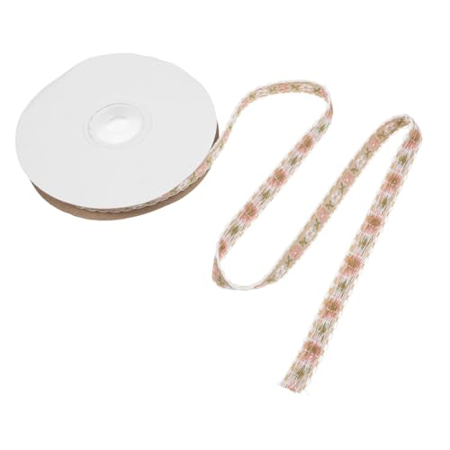 LRXIYODE Besticktes Blumenband Polyester Geschenkband für DIY Bastelprojekte Modisches Stilvolles Dekoratives Geschenkverpackungsband in Kaffee Farbe LRXIYODE Besticktes Blumenband Polyester Geschenkband für DIY Bastelprojekte Modisches Stilvolles Dekoratives Geschenkverpackungsband in Kaffee Farbe von LRXIYODE