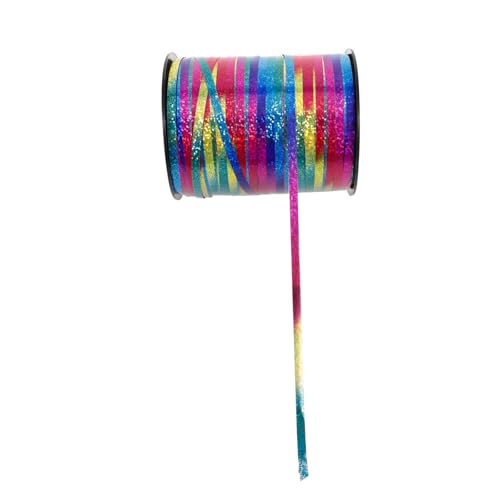 LRXIYODE DIY Geschenkband aus Langlebigem Holografisches Glänzendes Bastelband für Ballongirlanden Hochzeitsdekoration Party und Geschenkverpackung LRXIYODE DIY Geschenkband aus Langlebigem Holografisches Glänzendes Bastelband für Ballongirlanden Hochzeitsdekoration Party und Geschenkverpackung von LRXIYODE