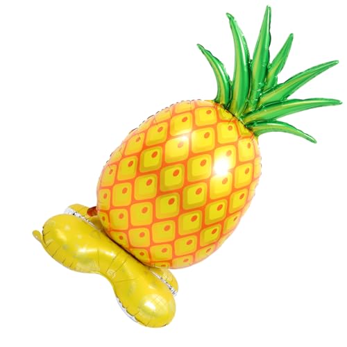 LRXIYODE Großer Ananas Folienballon Sommerparty Deko Hawaii Motto Ballon Geburtstagsdeko Lebendige Farben Robust Langlebig für Foto Requisiten und Raumgestaltung LRXIYODE Großer Ananas Folienballon Sommerparty Deko Hawaii Motto Ballon Geburtstagsdeko Lebendige Farben Robust Langlebig für Foto Requisiten und Raumgestaltung von LRXIYODE