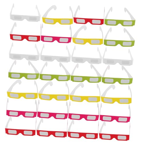 LRXIYODE Herzförmige 3D-Brille Partyzubehör Für Geburtstag Und Valentinstag Leicht Und Bequem von LRXIYODE