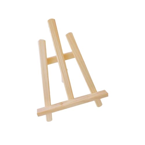 LRXIYODE Holz Handy Ständer Mini Staffelei Tablethalterung für Smartphone Tablet Stabil und Leicht für und Bilder Elegantes Design aus Hochwertigem Holz von LRXIYODE