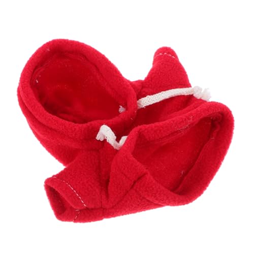 LRXIYODE Kleidung für Plüschbären Rote Hoodie Outfits für Stofftiere und Puppen für Weihnachten Kreative Gestaltung für Weiches und Pflegeleichtes Material LRXIYODE Kleidung für Plüschbären Rote Hoodie Outfits für Stofftiere und Puppen für Weihnachten Kreative Gestaltung für Weiches und Pflegeleichtes Material von LRXIYODE