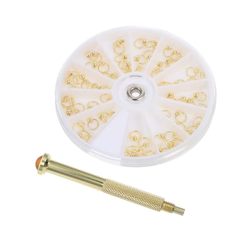 LRXIYODE Maniküre Anhänger aus Legierung Teilig Nail Art DIY Zubehör Langlebig Dekorativ für Nageldesign Zuhause Salon Nail Art Accessory von LRXIYODE