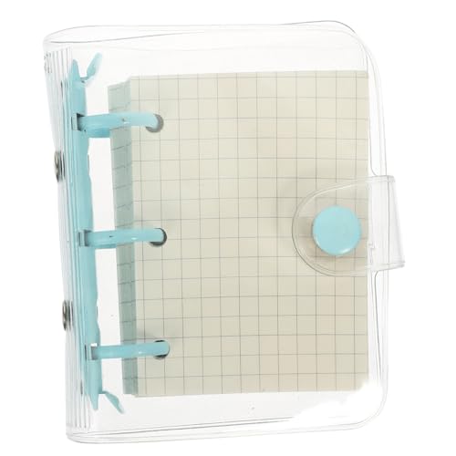 LRXIYODE Mini Tragbares Notizbuch mit Transparentem Hardcover Leaf Binder Kleines Scrapbook für Studenten Praktisches Handliches Schreibheft für Unterwegs und Tägliche Planung LRXIYODE Mini Tragbares Notizbuch mit Transparentem Hardcover Leaf Binder Kleines Scrapbook für Studenten Praktisches Handliches Schreibheft für Unterwegs und Tägliche Planung von LRXIYODE