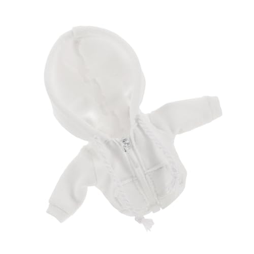 LRXIYODE Miniatur Puppen Hoodie Weiß Dollhouse Kleidung Detailreiches Accessoire Für Puppenhaus Zubehör Puppenmode Zum Verkleiden LRXIYODE Miniatur Puppen Hoodie Weiß Dollhouse Kleidung Detailreiches Accessoire Für Puppenhaus Zubehör Puppenmode Zum Verkleiden von LRXIYODE