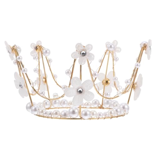 LRXIYODE Perlen Kronen Tortendeko Cake Topper für Geburtstagstorten Umweltfreundlich und Langlebig Filigranes Design für Festliche Partys und Besondere Anlässe LRXIYODE Perlen Kronen Tortendeko Cake Topper für Geburtstagstorten Umweltfreundlich und Langlebig Filigranes Design für Festliche Partys und Besondere Anlässe von LRXIYODE