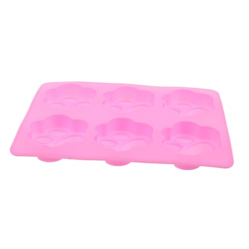 LRXIYODE Pfotenabdruck-seifenform: Silikonform Mit 6 Mulden, Katzen- Und Tierpfoten, Süßigkeiten, Schokolade, Backform Für Selbstgemachte Seife, Kerzen, Schokolade, Fondant von LRXIYODE
