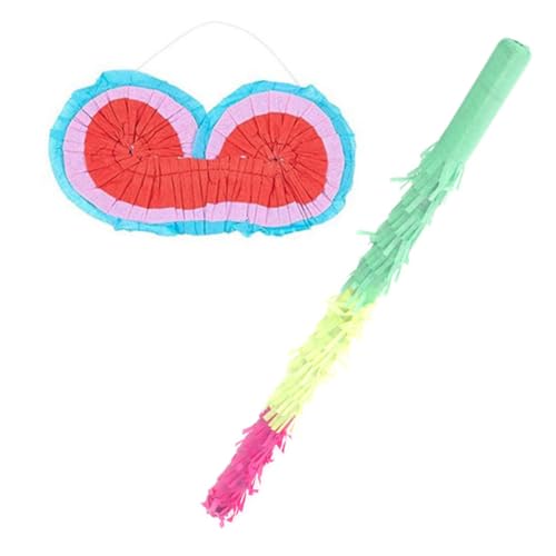 LRXIYODE Pinata Stick und Augenmaske Teiliges Partyspiel aus Papier Leicht und Farbenfroh für Kindergeburtstag und Mädchen Geeignet Zubehör für Pinata Spiele und Feierlichkeiten LRXIYODE Pinata Stick und Augenmaske Teiliges Partyspiel aus Papier Leicht und Farbenfroh für Kindergeburtstag und Mädchen Geeignet Zubehör für Pinata Spiele und Feierlichkeiten von LRXIYODE