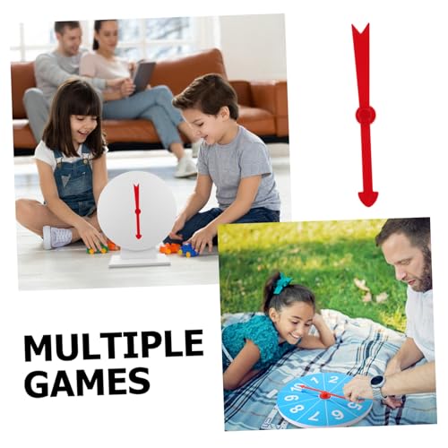 LRXIYODE Saugpfeil Spinners Kunststoffspielzeug mit Saugnapf Unterrichtszeiger für Mathe Spiele Konzentrationsförderndes Lernspielzeug für Ab Jahren für Schule und Zuhause von LRXIYODE