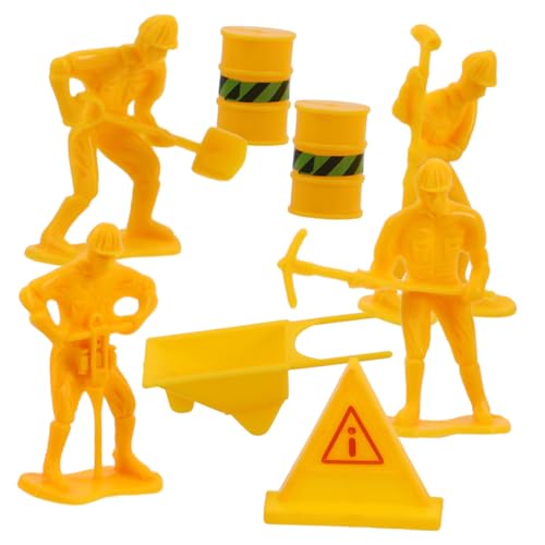 LRXIYODE Teiliges Miniatur Bauarbeiter aus Sicherem Kunststoff Realistische Baustellenfiguren für Geburtstagskuchen Dekoration Lebendige Baustellen Szenerie Einfache Anwendung Kreative LRXIYODE Teiliges Miniatur Bauarbeiter aus Sicherem Kunststoff Realistische Baustellenfiguren für Geburtstagskuchen Dekoration Lebendige Baustellen Szenerie Einfache Anwendung Kreative von LRXIYODE