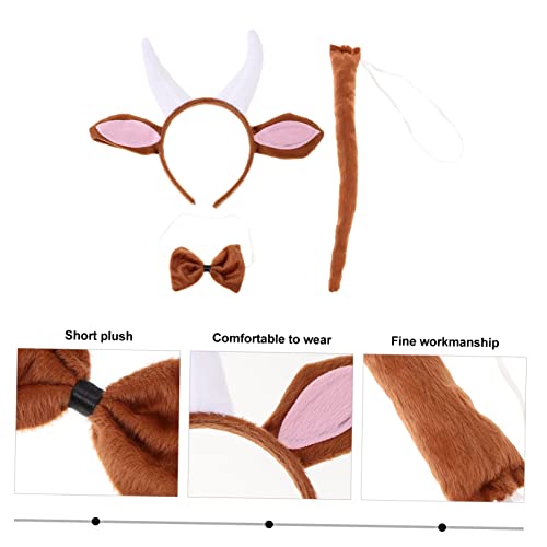 LRXIYODE Tierkostüm Haarreif Set mit Ziege Hörnern und Cartoon Kopfschmuck aus Bequemes Tierohren Stirnband für Geburtstagsparty und Kostümfeier LRXIYODE Tierkostüm Haarreif Set mit Ziege Hörnern und Cartoon Kopfschmuck aus Bequemes Tierohren Stirnband für Geburtstagsparty und Kostümfeier von LRXIYODE