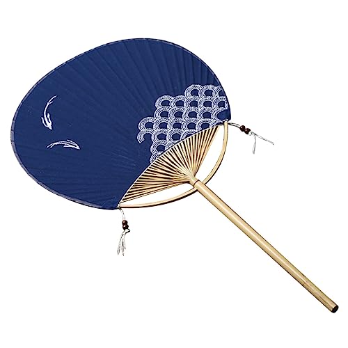 LRXIYODE Traditioneller Runder Handfächer aus Bambus Japanischer Stil Dekorativer Fächer für Hochzeiten und Partys Robuste und Elegante Ausführung für Sommer und Tanzveranstaltungen LRXIYODE Traditioneller Runder Handfächer aus Bambus Japanischer Stil Dekorativer Fächer für Hochzeiten und Partys Robuste und Elegante Ausführung für Sommer und Tanzveranstaltungen von LRXIYODE