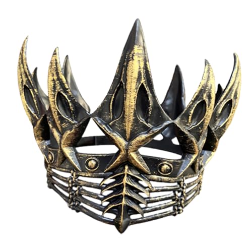 LRXIYODE Vintage Gothic Krone Cosplay Kopfstück mit Krähendekor Leichtes Party Kostümzubehör für Herren und Damen Langlebig und Komfortabel für Karneval und Bühnenauftritte LRXIYODE Vintage Gothic Krone Cosplay Kopfstück mit Krähendekor Leichtes Party Kostümzubehör für Herren und Damen Langlebig und Komfortabel für Karneval und Bühnenauftritte von LRXIYODE