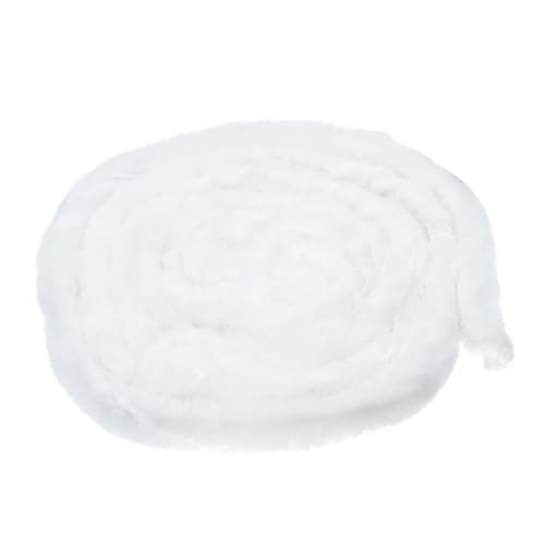 LRXIYODE Weißes Kunstpelzband Flauschiger Faux Fur Trim für Hanfu Chinesische Kleidung Weihnachtsdeko Band für Kostüm und Bastelarbeiten LRXIYODE Weißes Kunstpelzband Flauschiger Faux Fur Trim für Hanfu Chinesische Kleidung Weihnachtsdeko Band für Kostüm und Bastelarbeiten von LRXIYODE