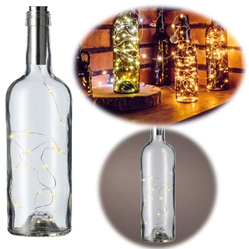 LS-LebenStil LED Flaschenlicht 10 LED Korken Lichterkette mit Timer Batterie Flaschenlichter Flaschen Beleuchtung LS-LebenStil LED Flaschenlicht 10 LED Korken Lichterkette mit Timer Batterie Flaschenlichter Flaschen Beleuchtung von LS-LebenStil