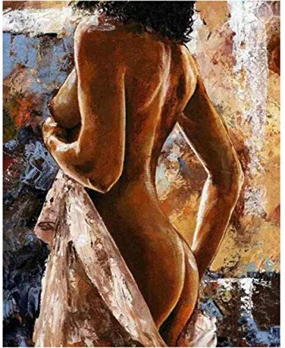 LSDEERE Malen nach Zahlen Erwachsene Kinder DIY Ölgemälde Weiblicher Akt zurück sexy - 40x50cm Kreative Digitale Leinen Leinwand Neujahr Geschenk Haus Dekor LSDEERE Malen nach Zahlen Erwachsene Kinder DIY Ölgemälde Weiblicher Akt zurück sexy - 40x50cm Kreative Digitale Leinen Leinwand Neujahr Geschenk Haus Dekor von LSDEERE