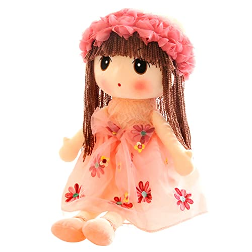 LSGGTIM Stoffpuppe Mädchen ab 1 Jahr, 40cm/45cm Weiche Kuschelpuppe Mädchen Plüschtier Kleine Mädchen Puppen mit Kleidung Plüsch Spielzeug Schöne Stoffpuppen für Kinder Mädchen Weihnachtspuppe,45cm LSGGTIM Stoffpuppe Mädchen ab 1 Jahr, 40cm/45cm Weiche Kuschelpuppe Mädchen Plüschtier Kleine Mädchen Puppen mit Kleidung Plüsch Spielzeug Schöne Stoffpuppen für Kinder Mädchen Weihnachtspuppe,45cm von LSGGTIM